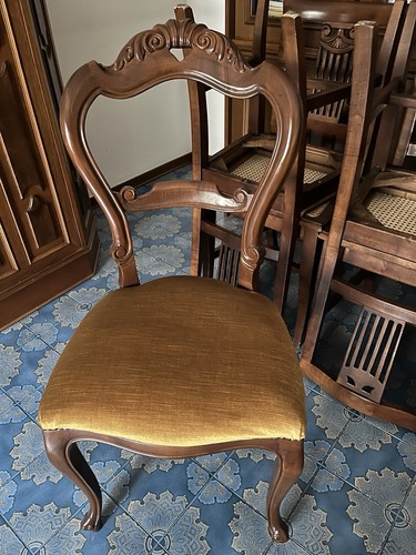 Sedie legno massello con - sedie,
