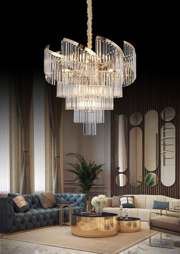 Lampadario cristallo stile - lampadario,