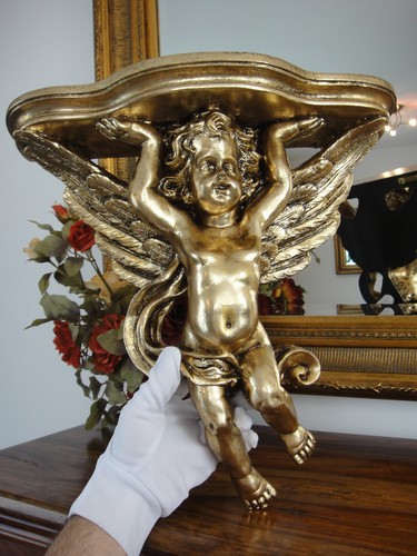 Consolle parete angelo oro - parete,