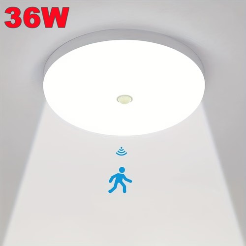 Plafoniera led con rilevatore - con,